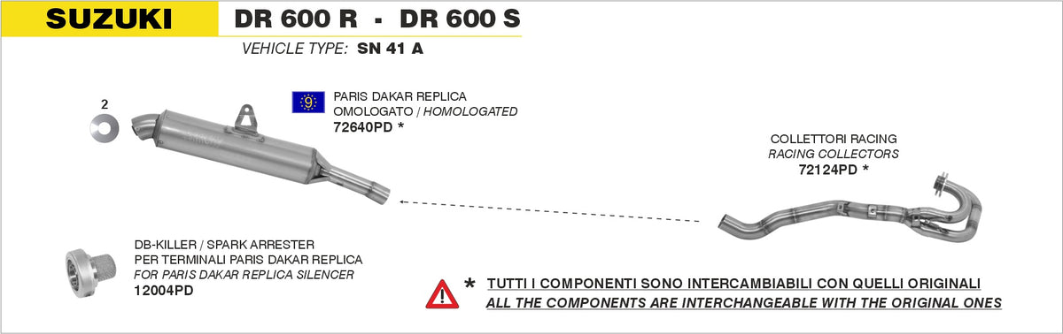 Arrow 72124PD Racing Header
