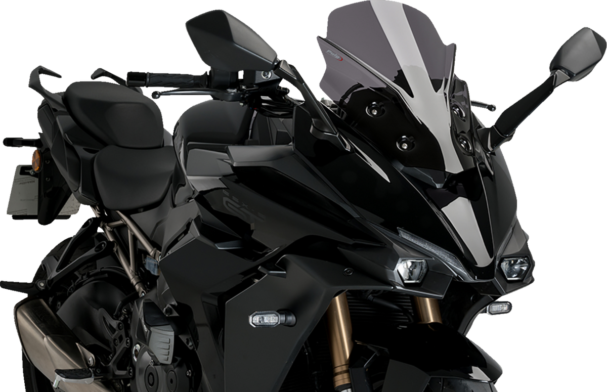 PUIG HI-Tech Parts Sport Windscreen - 16" - Dark Smoke - GSX-S1000 GT