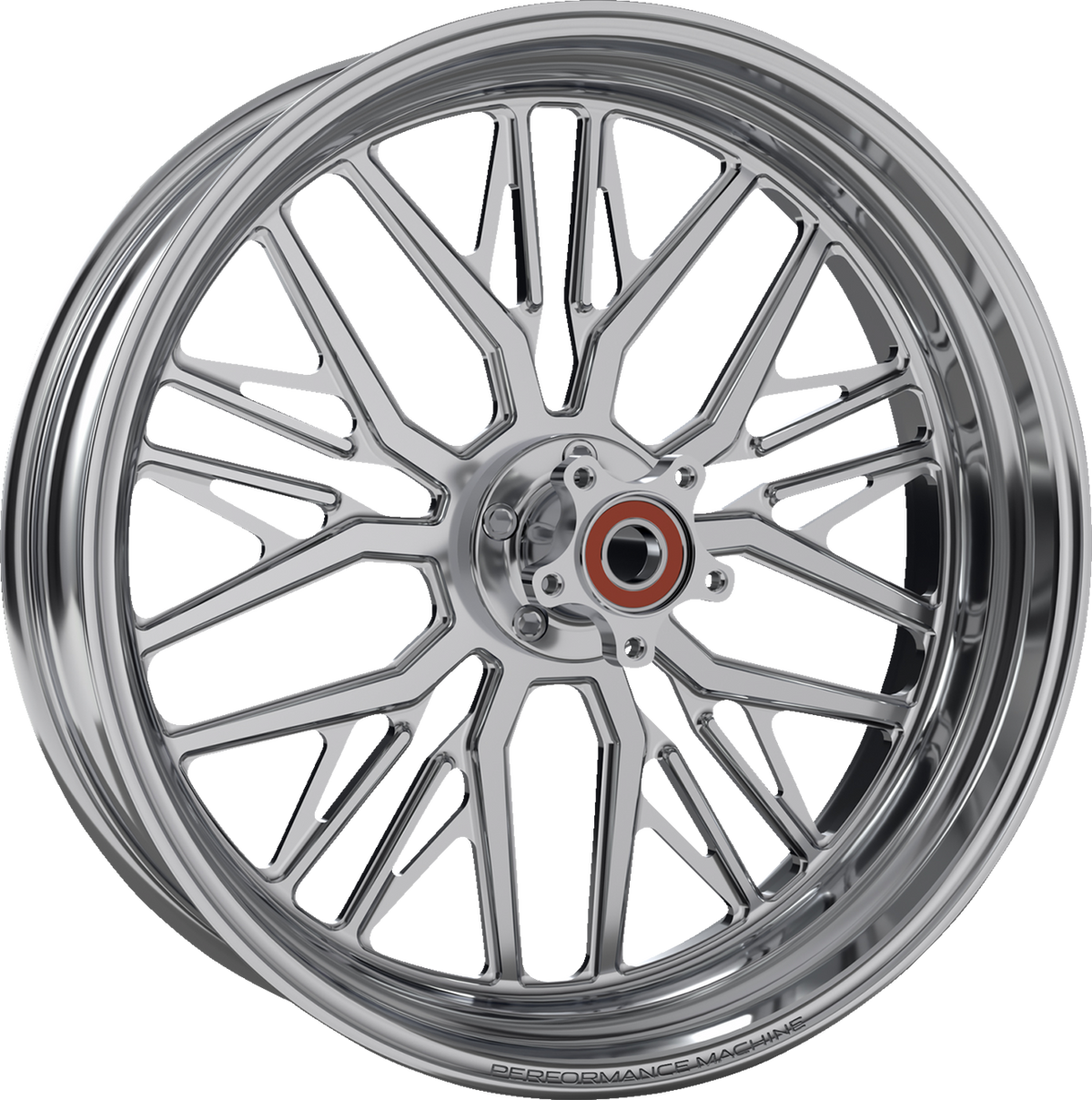 Performance Machine (PM) Wheel - Phatour - Front - Dual Disc/Without ABS - Chrome - 18x5.5