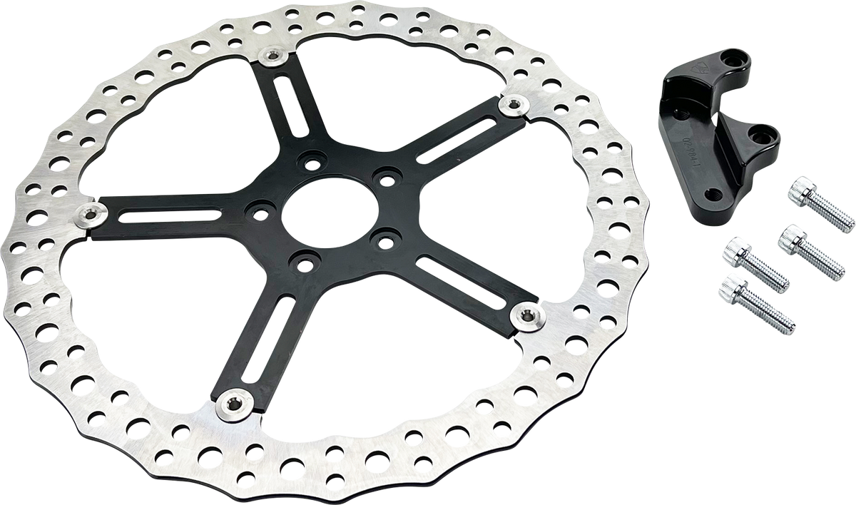 Arlen NESS Rotor Kit - Jagged - Right Front - 15"