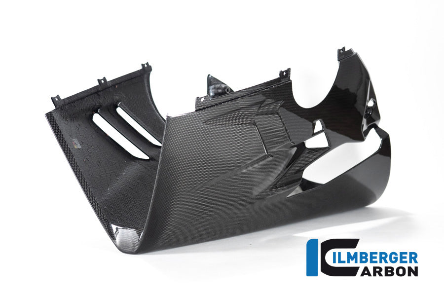 Ilmberger Carbon Belly Pan Ducati Panigale V4 22 For Higher Exhaust With Sidestand - Gloss