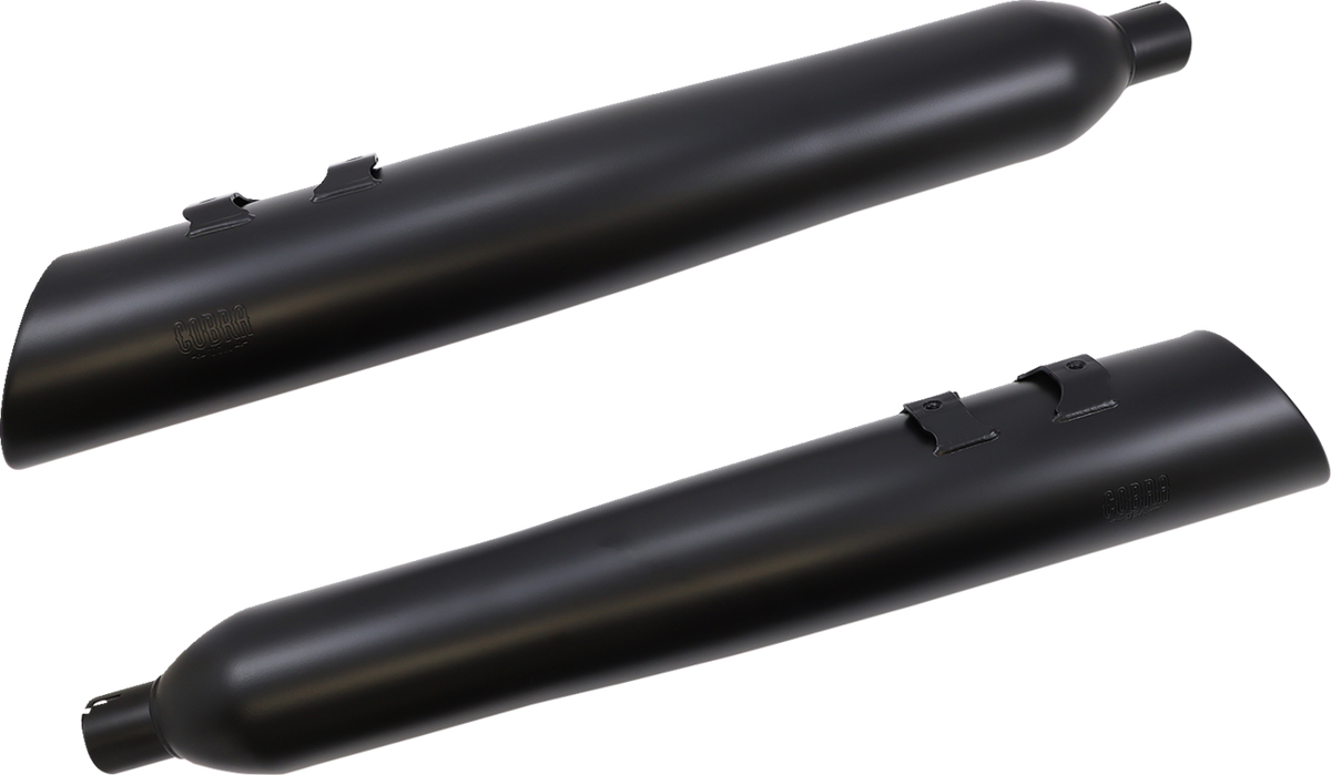 Cobra 4-1/2" NH Series Mufflers - Black
