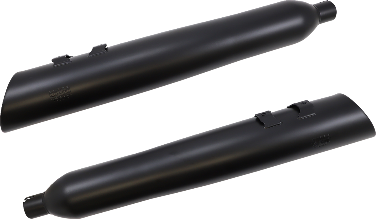 Cobra 4-1/2" NH Series Mufflers - Black