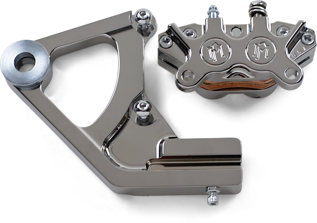 Performance Machine (PM) Caliper - Rear - Chrome - 87-99 FXST/FLST