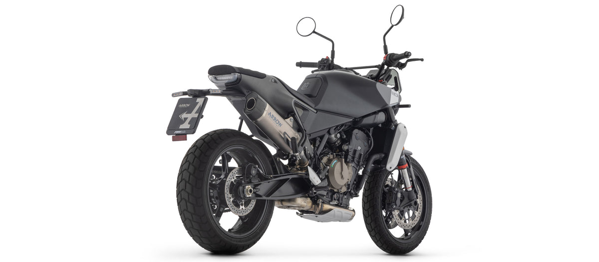 Arrow 71975PK Indy Race Evo Titanium Slip On With Carbon End Cap