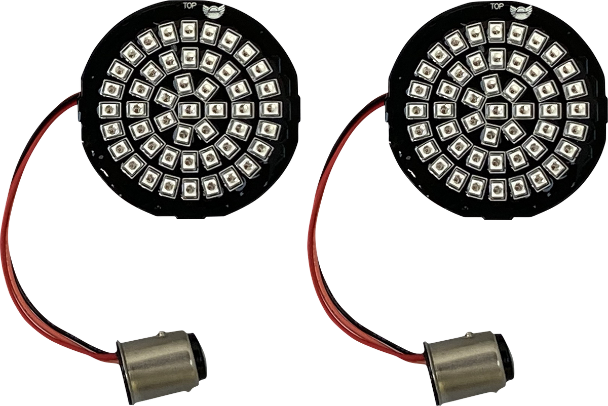 Custom Dynamics LED Rear Turn Signal Insert - Red - 1157