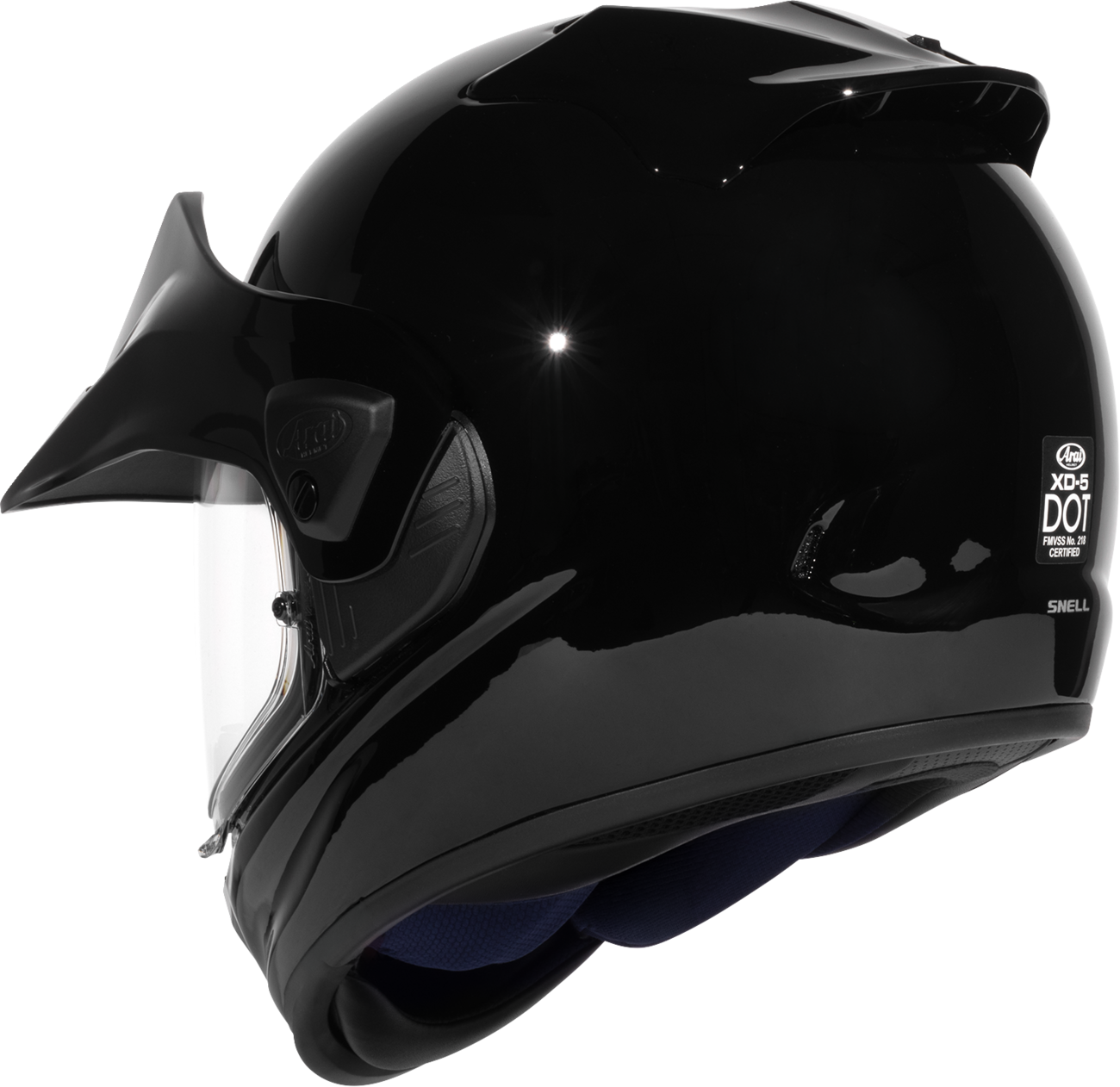 ARAI Helmets XD-5 Helmet - Black / Gloss / M