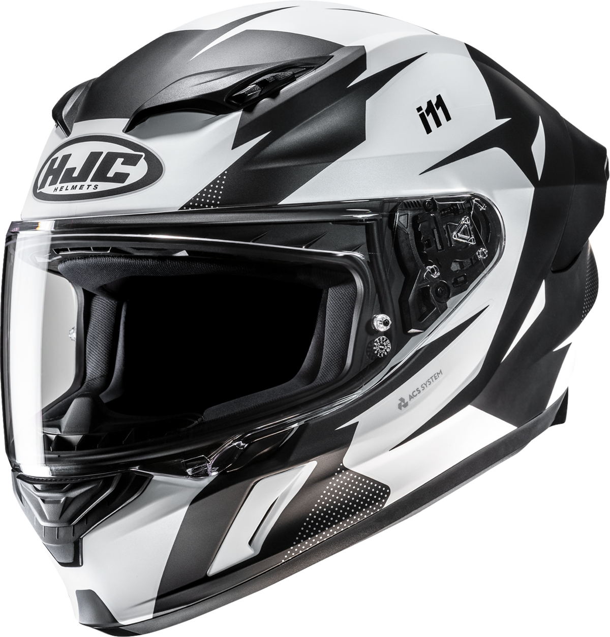 HJC I11 Plus Instant Helmet - Black / Gray / MC10SF / Matte / White / 4XL