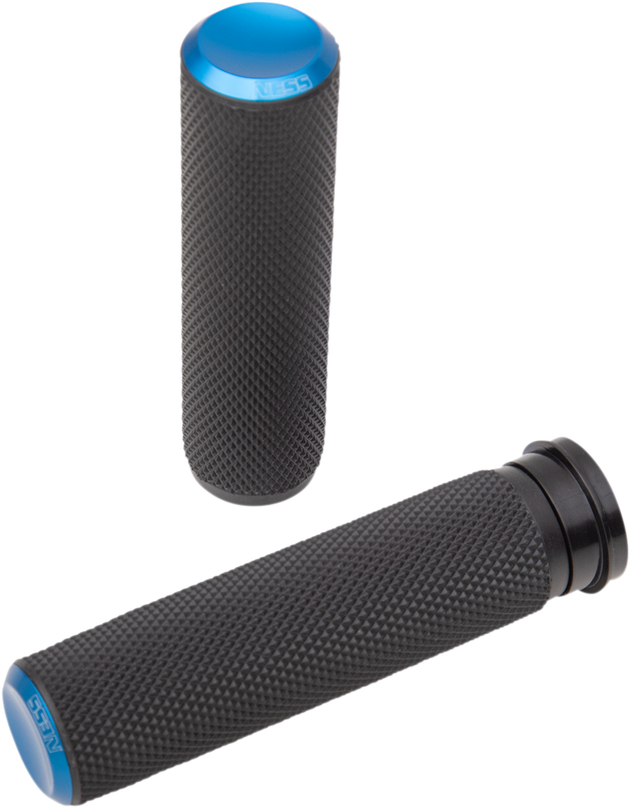 Arlen NESS Knurled Grips - TBW - Blue