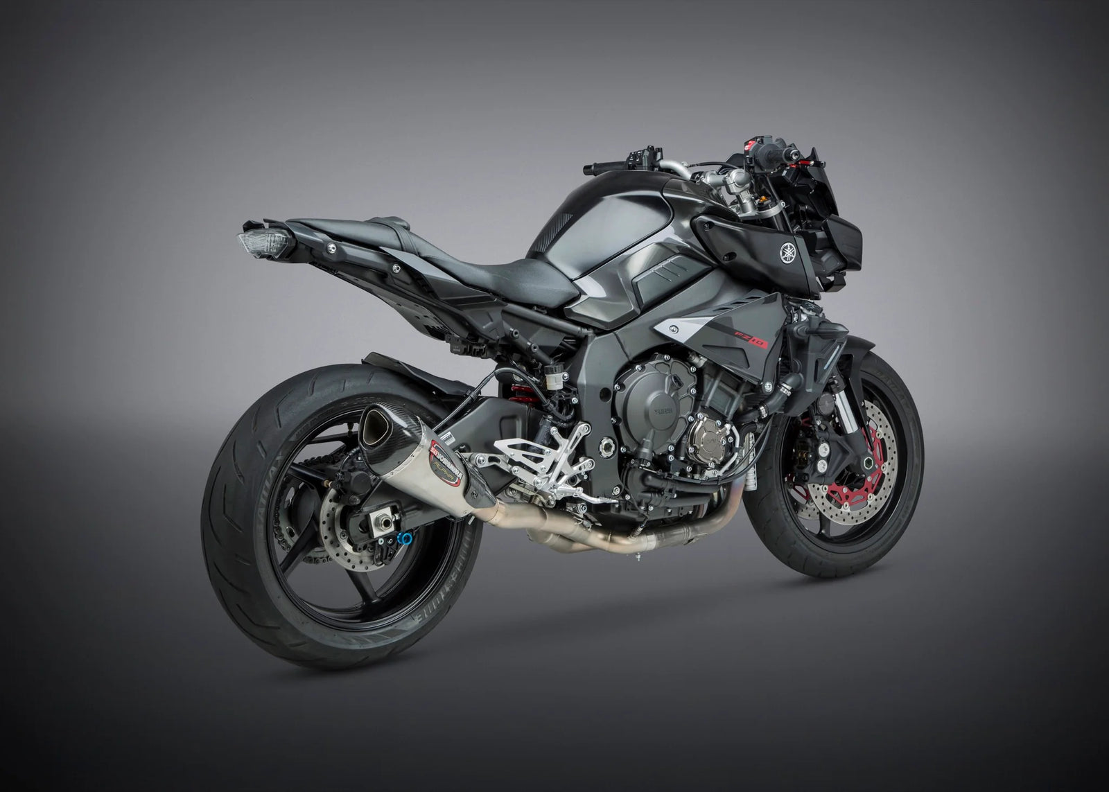 Yoshimura FZ-10 17/MT-10 18-21 Race ALPHA T Stainless 3/4 Exhaust, W/ Stainless Muffler