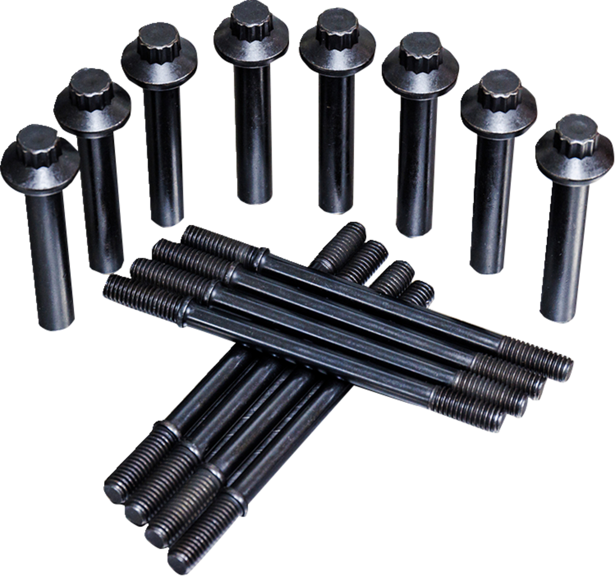 S&amp;S Cycle Cylinder Stud &amp; Head Bolt Kit - '17-'23 M8 Models