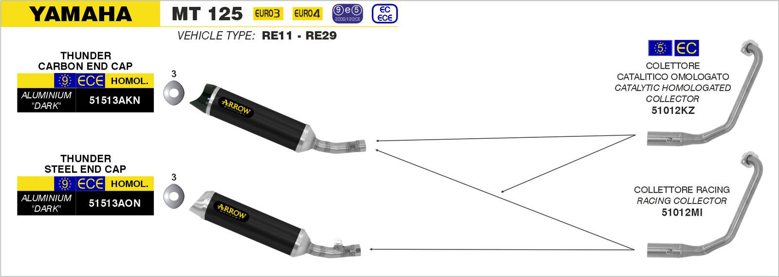 51012MI Racing Header