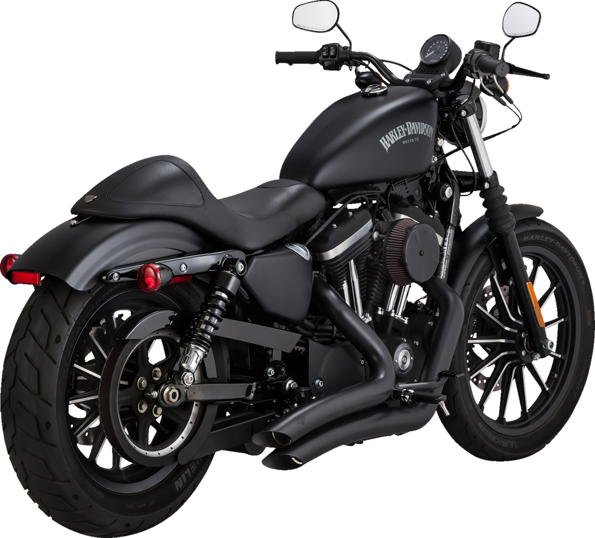 Vance &amp; Hines Big Radius Exhaust System - Black