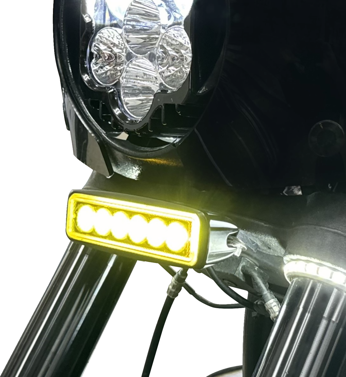 Custom Dynamics Mount - Light Bar - Textured Satin Black - FXLRS
