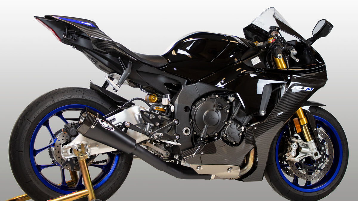 M4 Exhaust 2020 Yamaha R1 Blk RM1 CAT Eliminator