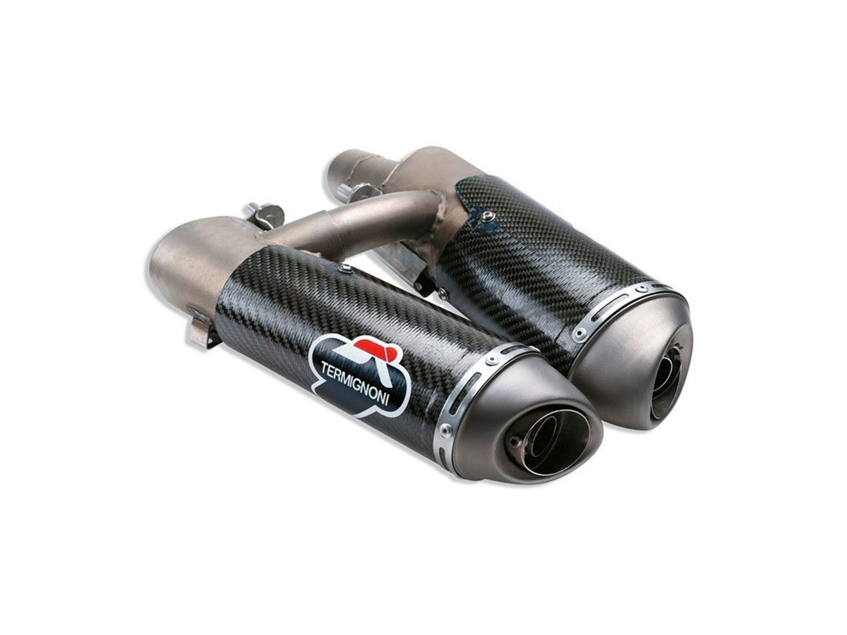 004CO - TERMIGNONI CARBON SILENCERS DUCATI HYPERMOTARD 796-1100