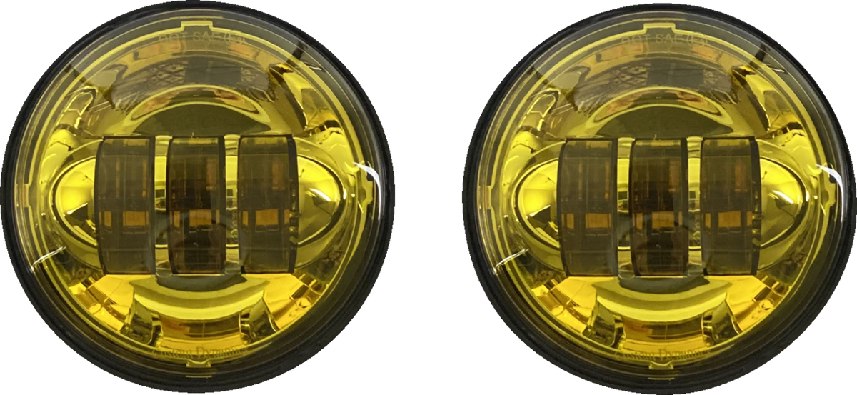 Custom Dynamics 4-1/2" Passing Lamps - LED - Yellow