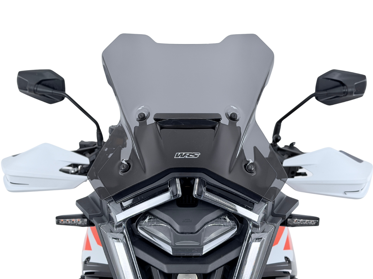 WRS Dark Smoke Touring Windscreen