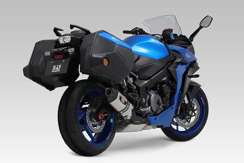 Yoshimura 21-26 GSX-S1000/GT/S950/KATANA R-77s STAINLESS SLIP-ON W/ SATIN FINISH MUFFLER (EEC)