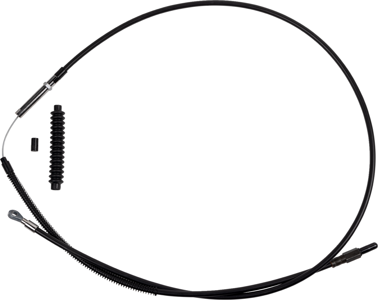Barnett High-Efficiency Black Vinyl Clutch Cable - +8" Size