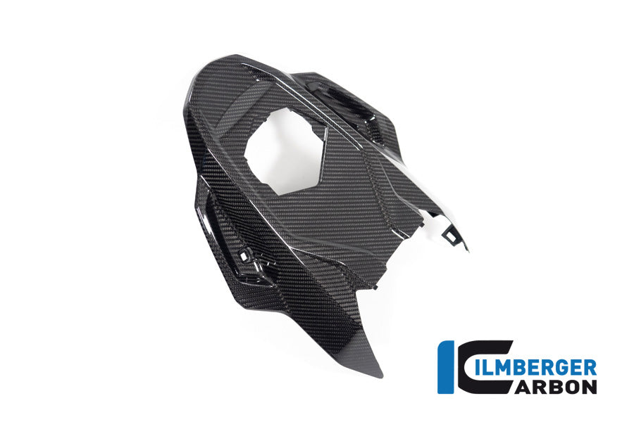 Ilmberger Carbon Rear Lower Seat Under Tray BMW M1000RR 2023-2026 - Gloss / Twill