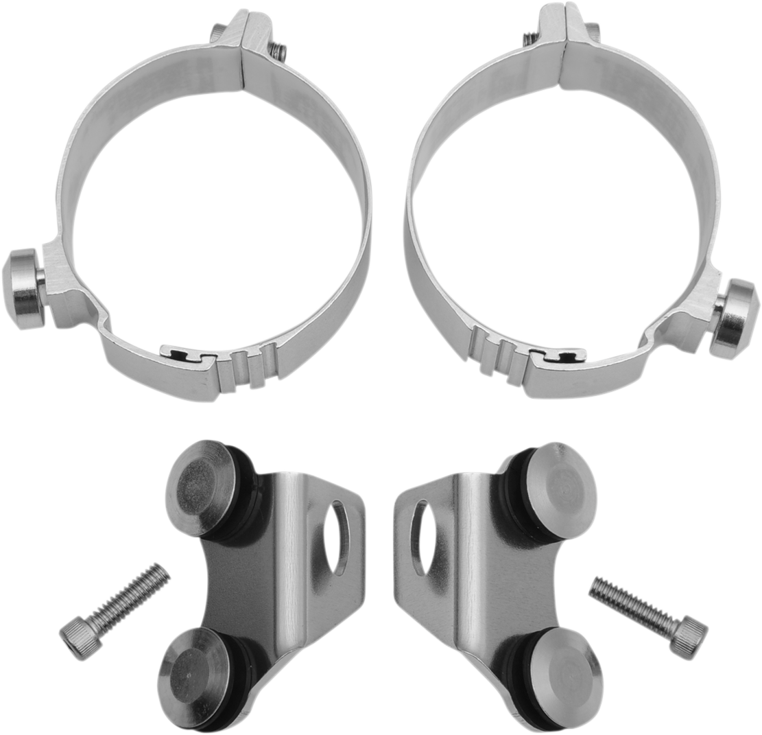 Memphis Shades Fork Cover - Hardware Kit - Polished