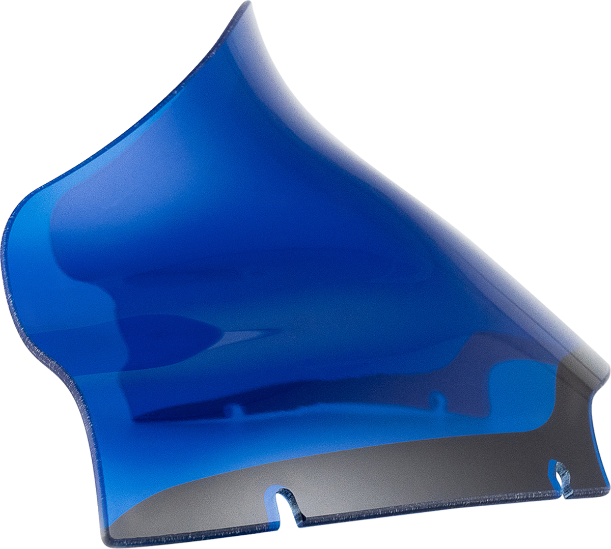 Klock Werks Kolor Flare® Windshield - 9" - Blue - '15-'25 FLTR