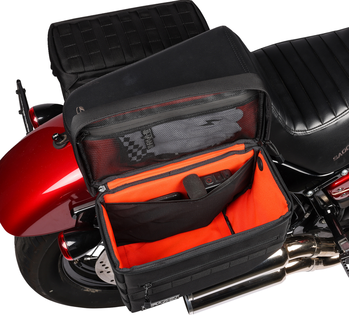 Thrashin Supply CO. Escape Saddlebags - Black
