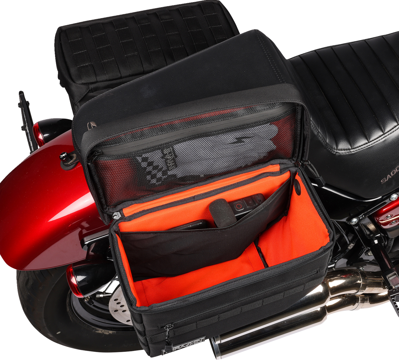 Thrashin Supply CO. Escape Saddlebags - Black