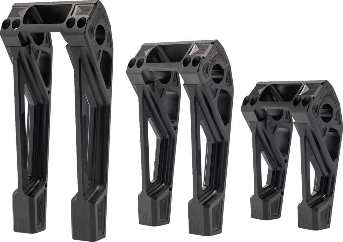 Kodlin USA Fastback Risers - 6" - Black