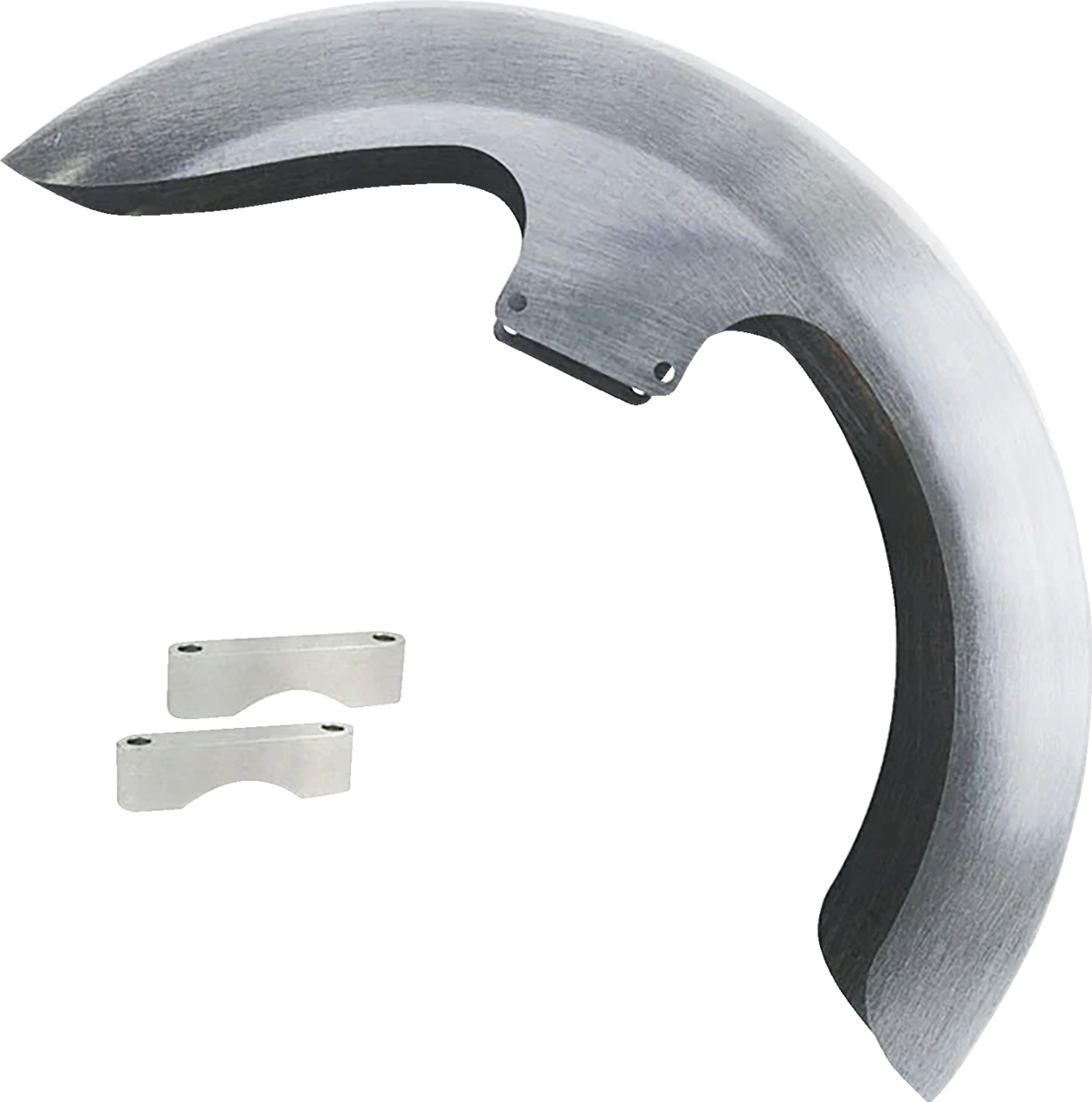 Paul Yaffe Bagger Nation Thicky Front Fender - OEM 16"-19" Wheel - With Satin Adapters