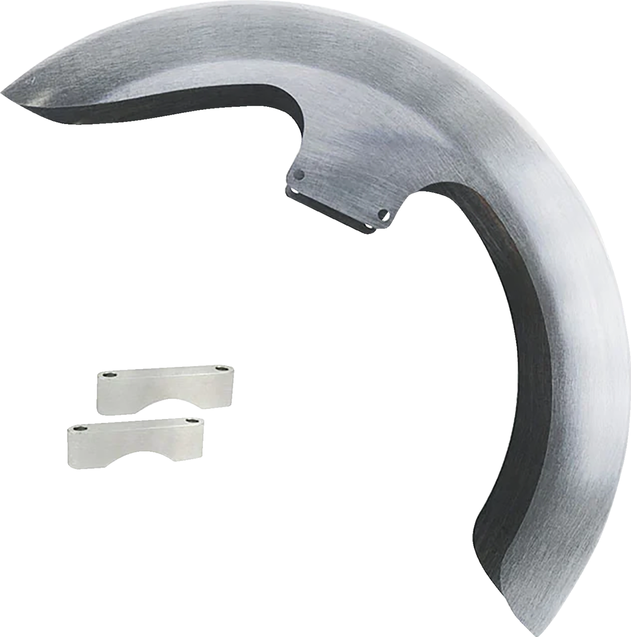 Paul Yaffe Bagger Nation Thicky Front Fender - OEM 16"-19" Wheel - With Satin Adapters