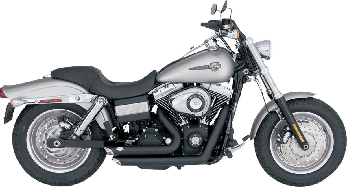 Vance &amp; Hines Shortshots Staggered Exhaust System - Matte Black