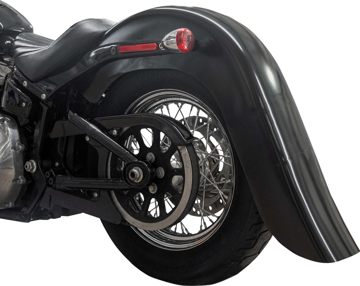 Klock Werks Benchmark Rear Fender - Vicla - Smooth - 9" Extender Rear - Black