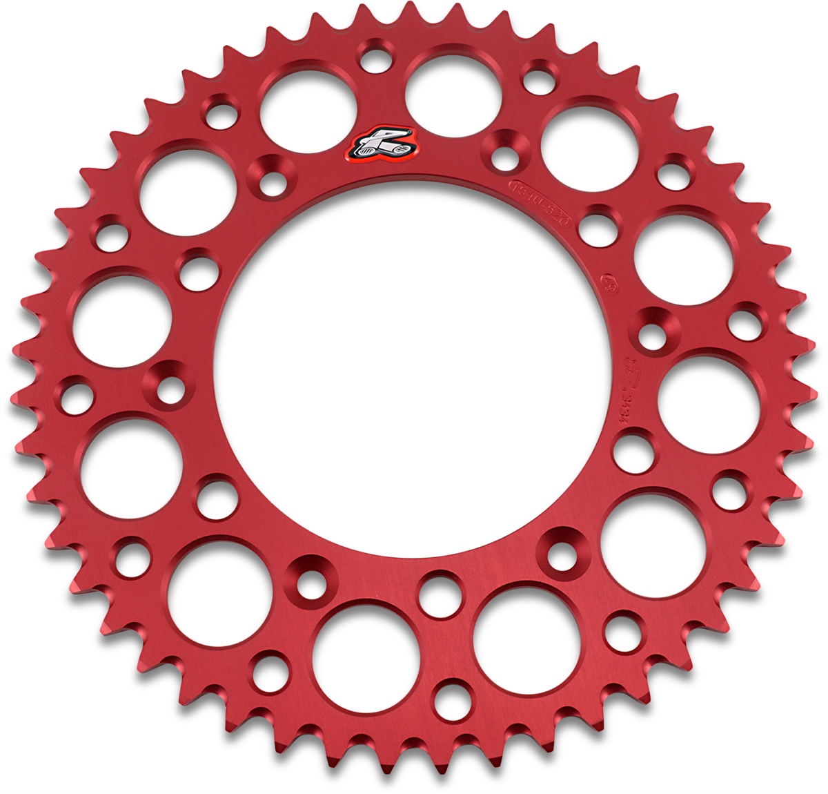 Renthal Rear Sprocket - Aluminum - 50 Tooth - Red - Honda
