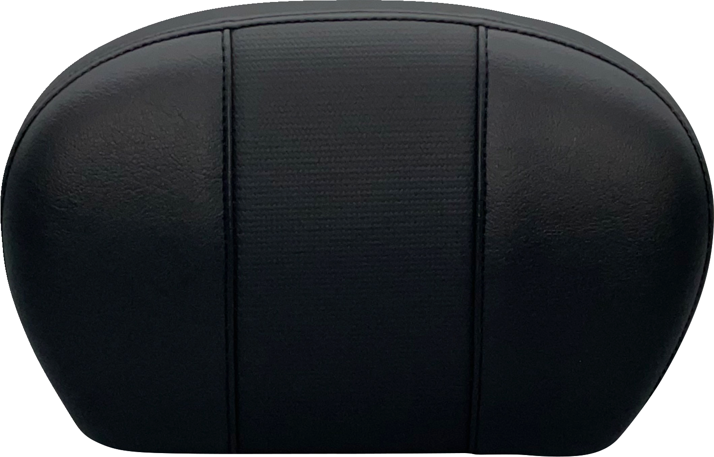 Le Pera Sissy Bar Pad - Large - GT 3/Hr 3 Inlay - Dull Black