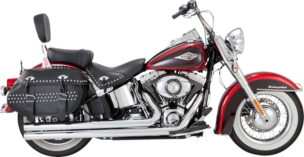 Vance & Hines Big Shots Long Exhaust System - Chrome