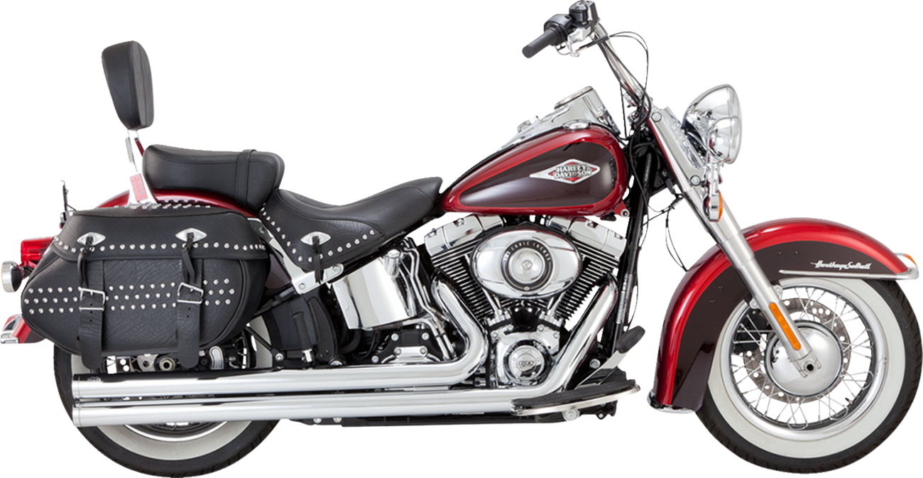 Vance & Hines Big Shots Long Exhaust System - Chrome