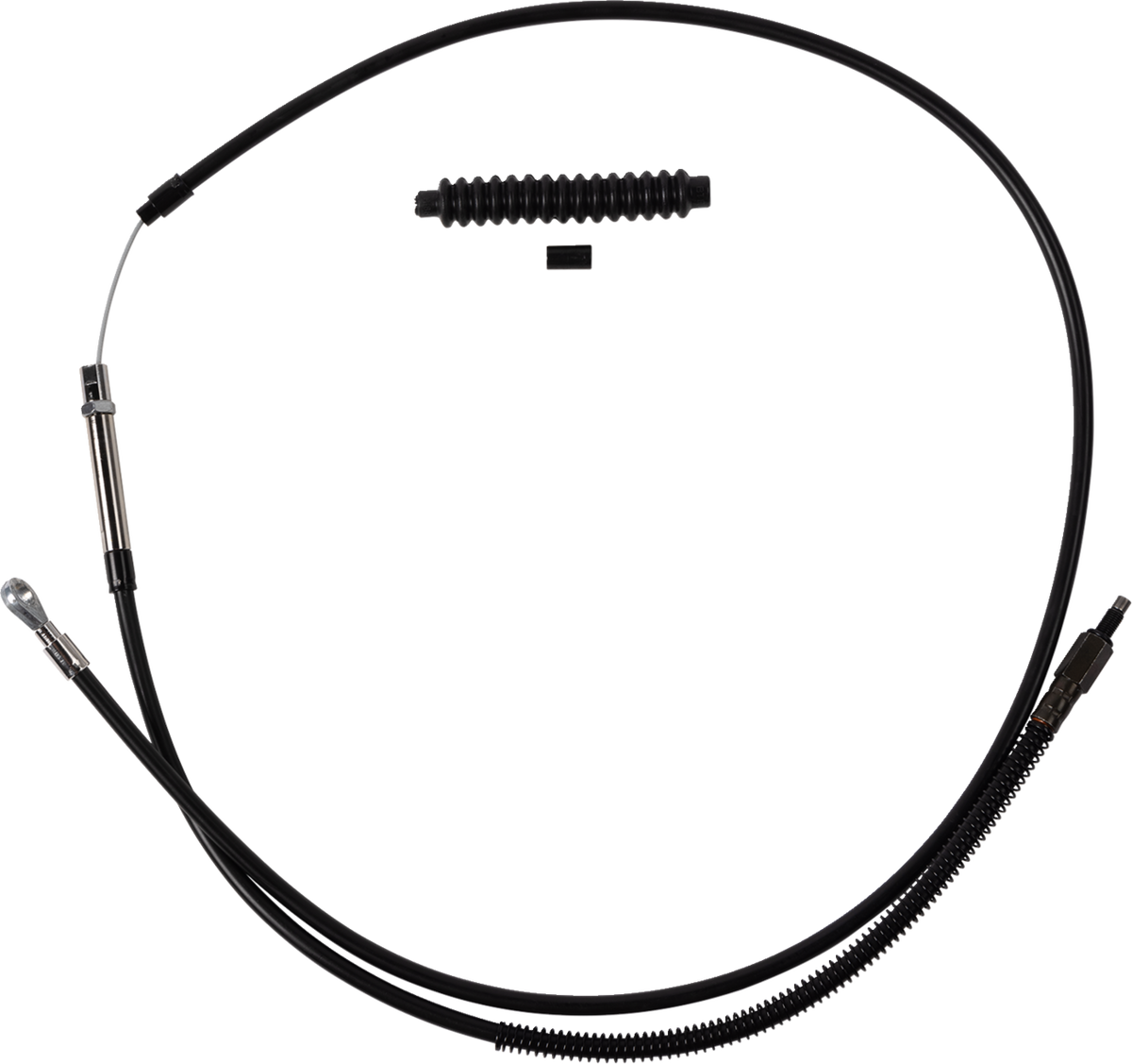 Barnett High-Efficiency Black Vinyl Clutch Cable - +6" Size