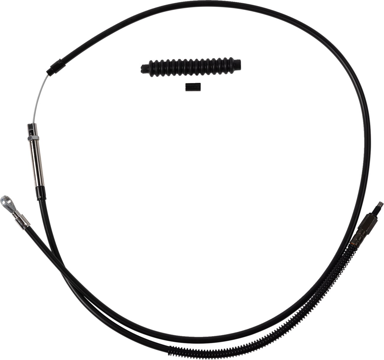 Barnett High-Efficiency Black Vinyl Clutch Cable - +6" Size