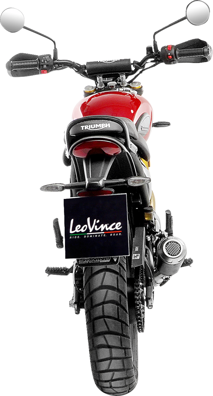 LeoVince LV-10 Slip-On Muffler - Carbon Fiber - Scrambler/Speed 400