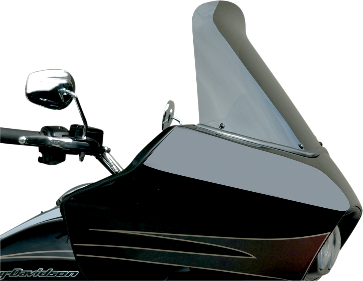 Wind Vest Windshield - 16" - Dark Smoke - FLTR