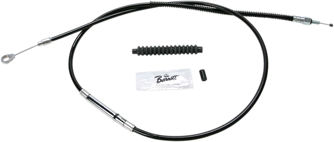 Barnett High-Efficiency Black Vinyl Clutch Cable - +6" Size
