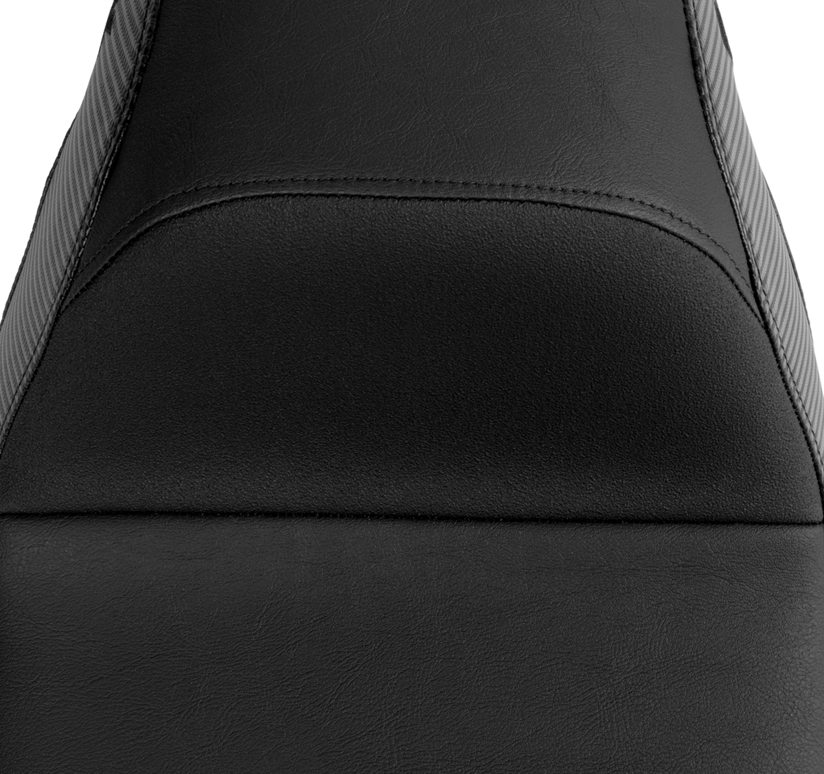 Slyfox Drifter Seat - Black Logo - Smooth Vinyl - Carbon Fiber - FL '08-'23