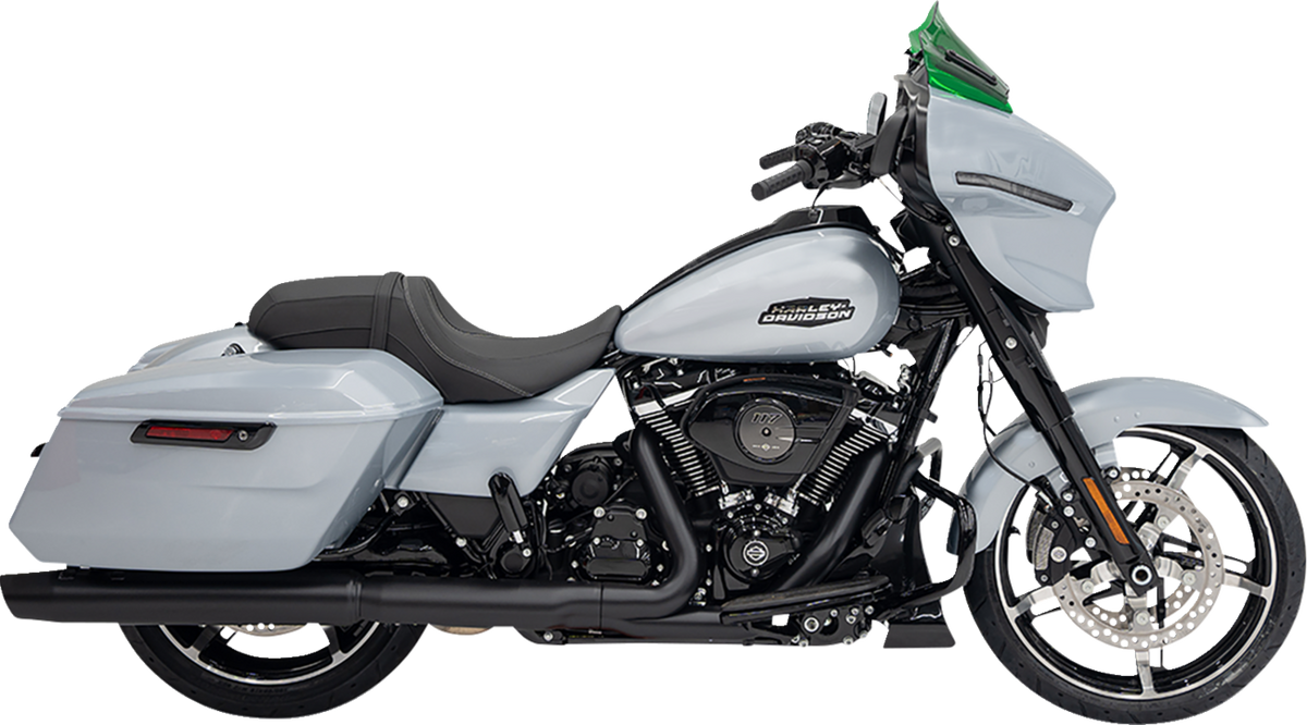 Klock Werks Kolor Flare® Windshield - 8" - Green - '23-'25 FLHX