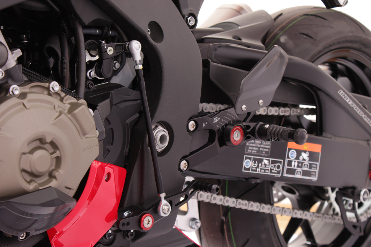 Gilles Tooling Footrest System MUE2 Black