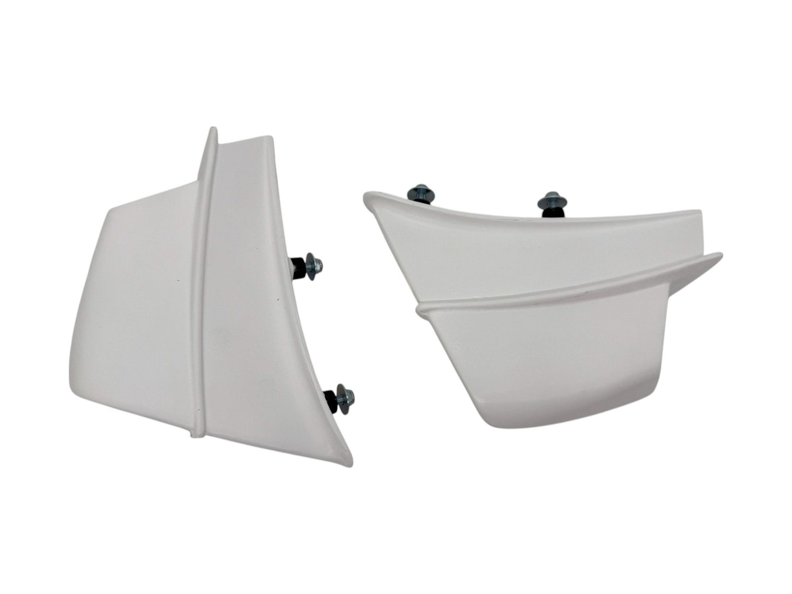 PAIR OF RAW WHITE FIBERGLASS WINGLETS