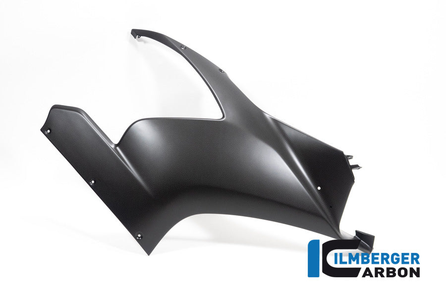 Ilmberger Carbon Fairing Side Panel Prepared For Winglet Right Side Ducati Panigale V2 - Matte