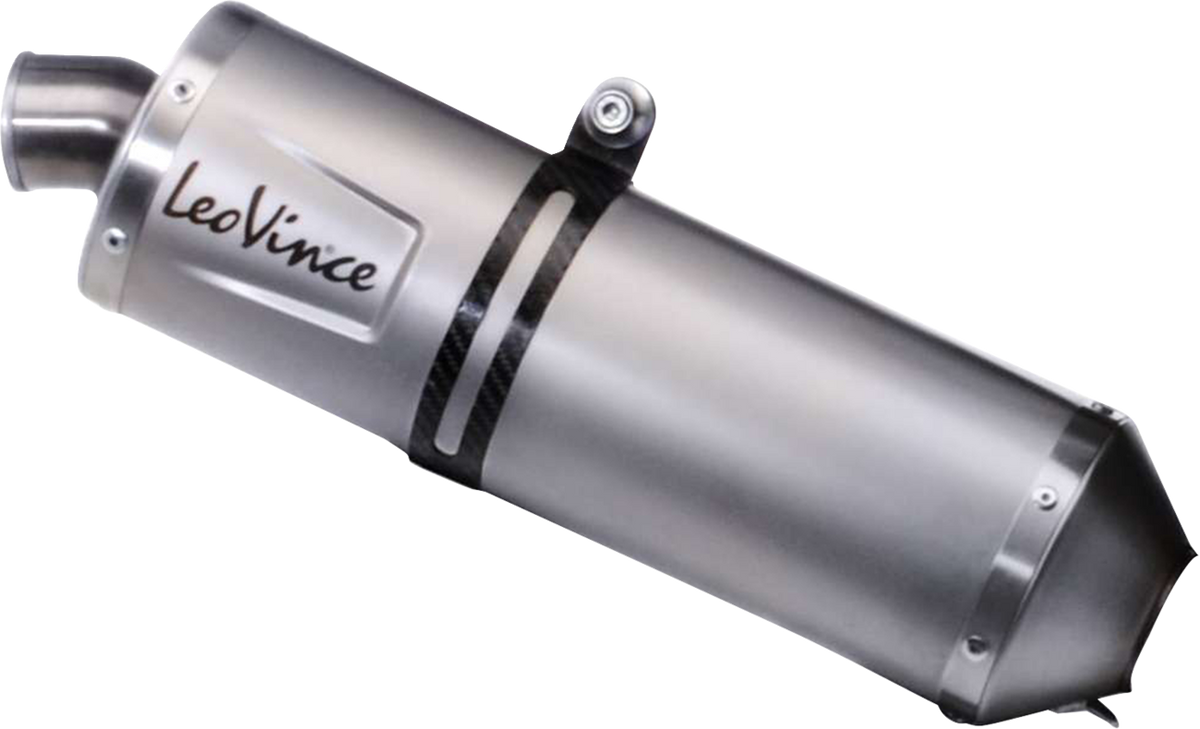 LeoVince LV One Evo Slip-On Muffler - Stainless Steel - Tenere 700
