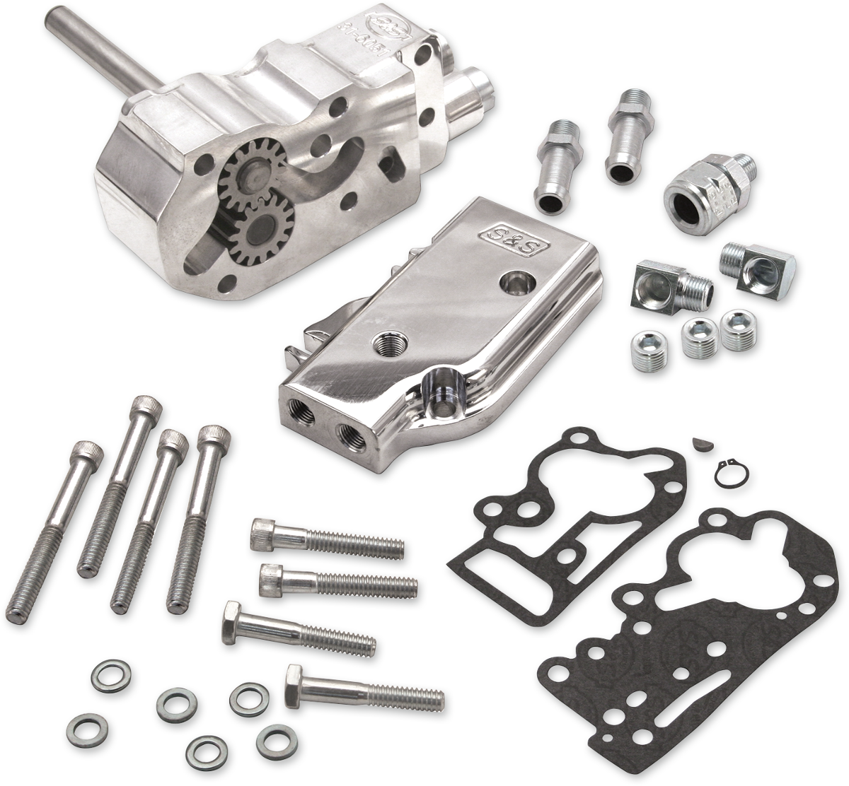 S&amp;S Cycle Oil Pump - Universal Cover - '92-'99 Big Twin